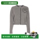 女士针织衫 With 26SMC08710012 灰色 CHLOÉ Cardigan Grey