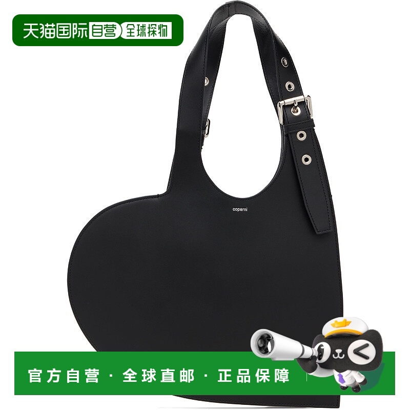 1h可退 潮奢 Coperni 女士 黑色 Belt Heart 托特包 COPBA112F606