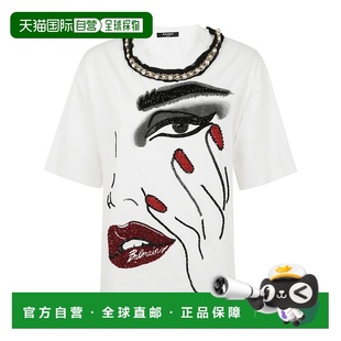 巴尔曼 Balmain 女士 短袖 EF0EG135PC93 1h可退 T恤 潮奢