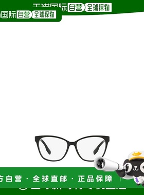 BURBERRY 女士眼镜 BE23453001 SS2022 黑色 Burberry BE2345 bla