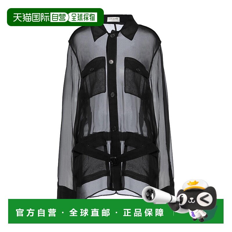 1h可退 潮奢 Saint Laurent 圣罗兰 女士 Blouses 真丝衬衫