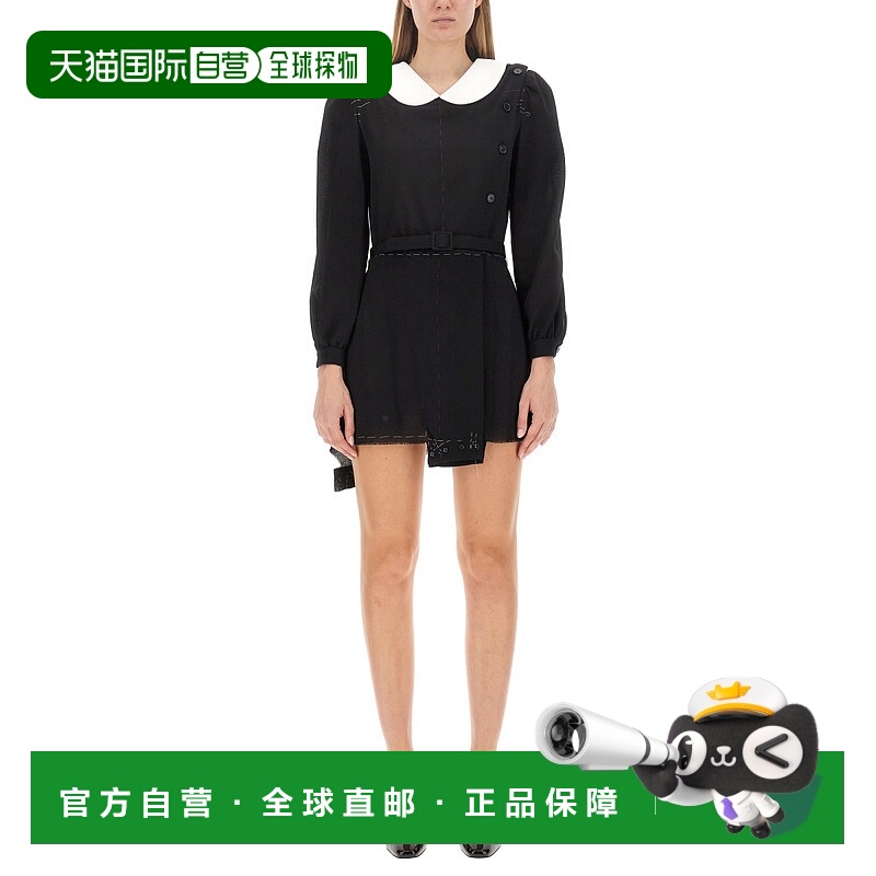 1h可退 MAISON MARGIELA 女士连衣裙 S29FP0132 AW2023 黑色