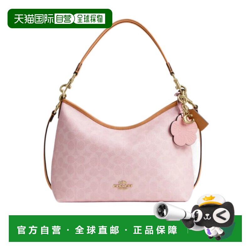 COACH 女士斜挎包 CEL12IMPO SS2024 粉红色 Laurel 单肩包蔻驰