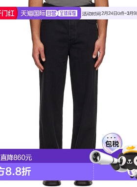 1h可退 潮奢 A.P.C. 男士 黑色 Fairfax 牛仔裤 COGEXM09156