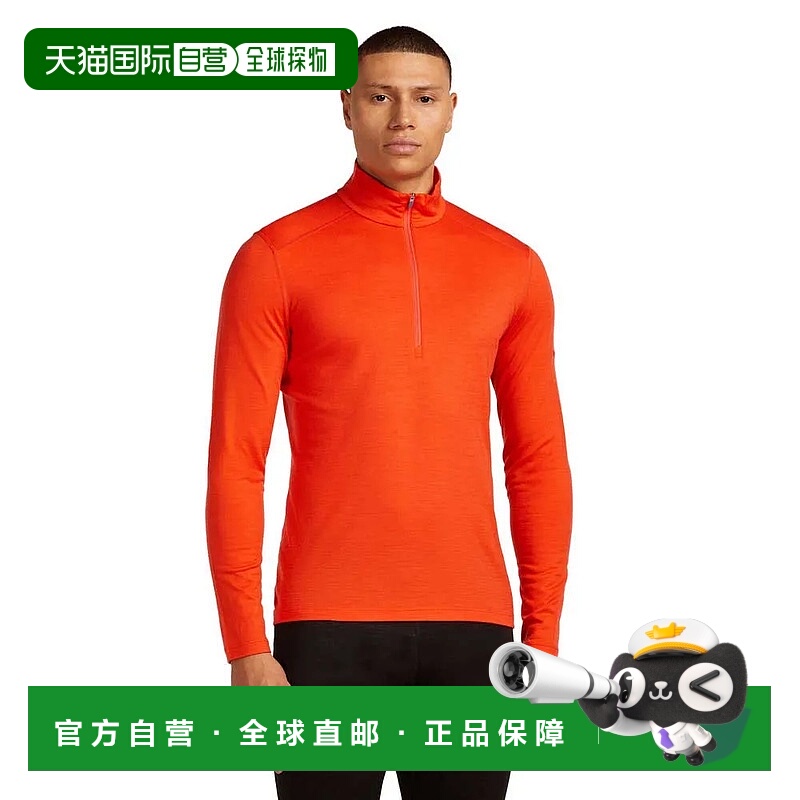 ICEBREAKER 美利奴羊毛 200 Oasis 长袖保暖内衣 男士