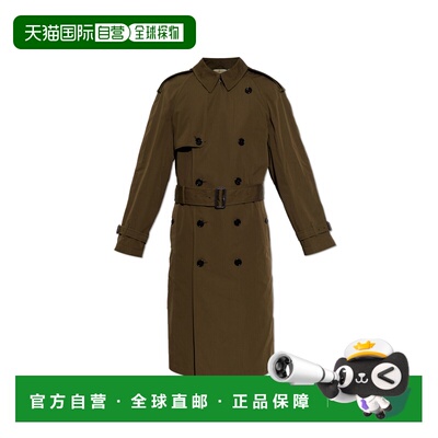BURBERRY 男士风衣 8119090B9720MARSH SS2026 军绿色博柏利
