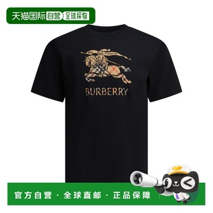 BURBERRY 男士T恤 8119013 SS2026 黑色 Burberry