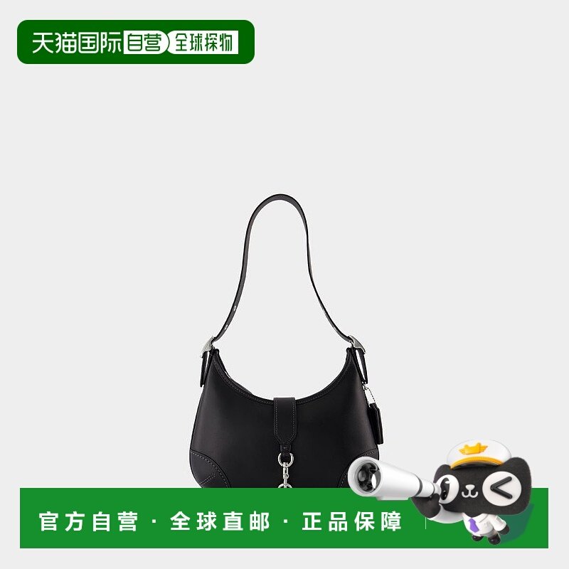 1h可退 潮奢Coach蔻驰女包女士拉链单肩包CW642black黑色斜挎包