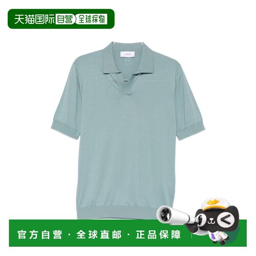 LARDINI 男士T恤 CNLPMC102CN64020820 SS2026 浅蓝支付后1h可退