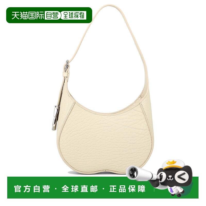 1h可退 BURBERRY 女士单肩包 8083510WHITE AW2025 米白色 