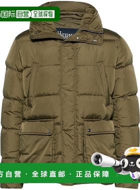 HERNO 男士外套 PI001140U12004Z7740 AW2024 绿色