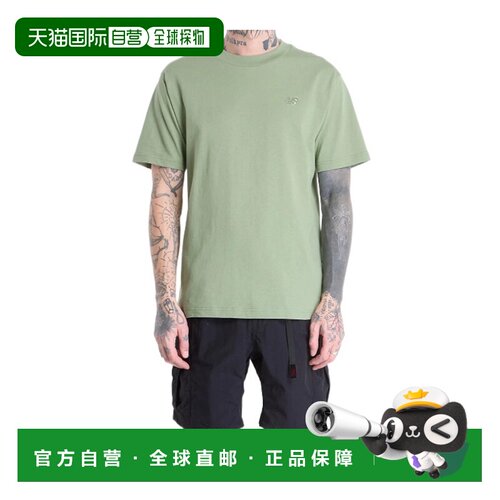 NEW BALANCE 男士T恤 MT41533AAR SS2026 绿色 短袖T恤