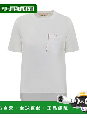 MARNI 女士T恤 THJE0378QSUTC44600W01 AW2025 白色