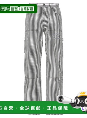 1h可退 AMIRI 男士休闲裤 PS24MAW029BLACKWHITE SS2024 灰色