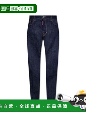 1h可退 潮奢 Dsquared2 二次方 男士 徽标牛仔长裤 S74LB1421S306