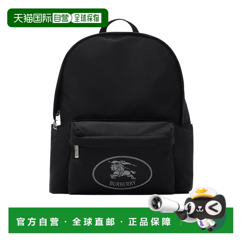 BURBERRY 男士双肩包 81113301 AW2025 黑色 Orkney 双肩包