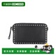黑色 VALENTINO 铆钉单肩包 YB0704TED0NO SS2025 男士 斜挎包