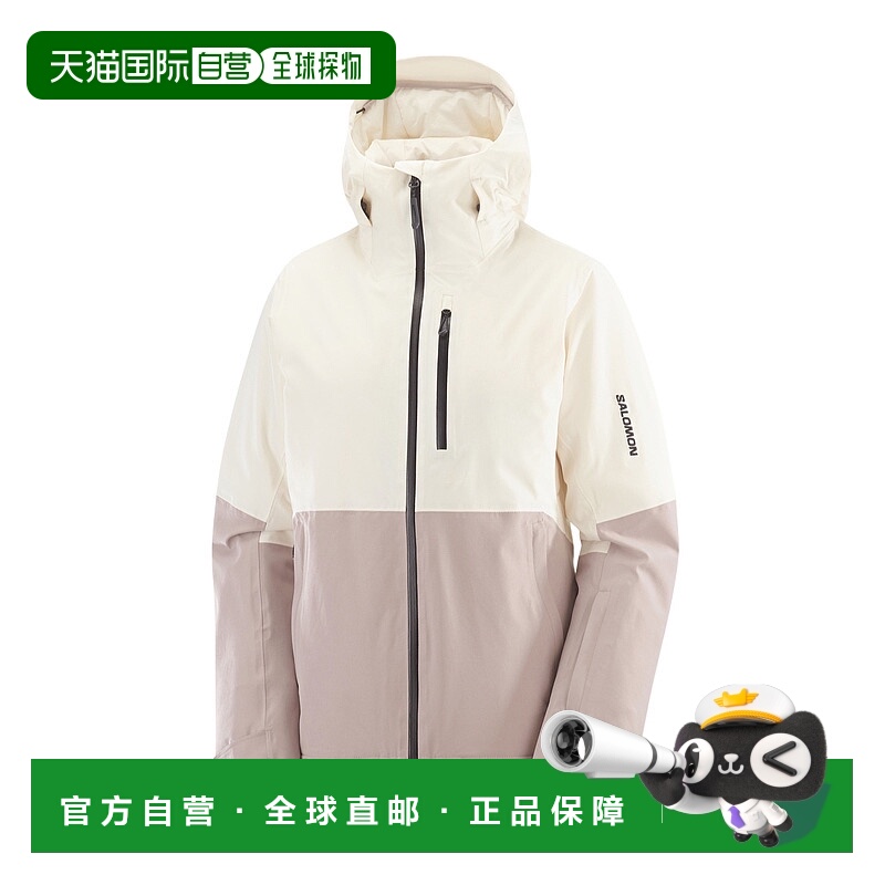 1h可退 SALOMON 女士户外滑雪服上装 LC2621000 SS2025 花色 拉链