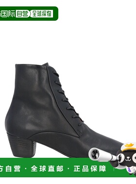 1h可退 潮奢 Marsell 女士 脚踝靴 black黑色 舒适时尚女鞋