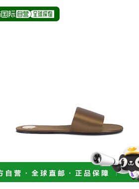 1h可退 潮奢 Saint Laurent 圣罗兰 女士 CARLYLE 平底拖鞋 77606