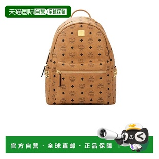 MCM 涂层帆布双肩包 MMKAAVE32
