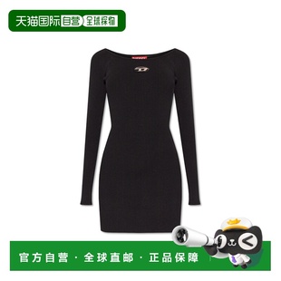 AW2024 MVERAA141880DLAX9XX 黑色 女士连衣裙 DIESEL