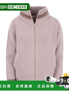 HERNO 女士针织衫 MC00026DR701564025 粉红色长袖开衫 AW2023