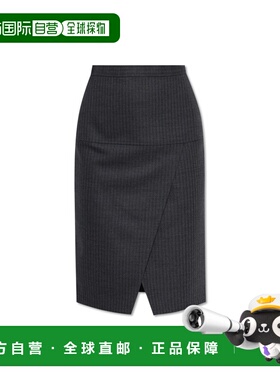 FENDI 女士半身裙 FQ7590ASZ3F0TY6 黑色 AW2025包臀裙