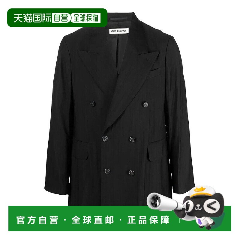 OUR LEGACY 男士夹克 M4220SBFBLACK SS2024 黑色 Sharp Db Blaze