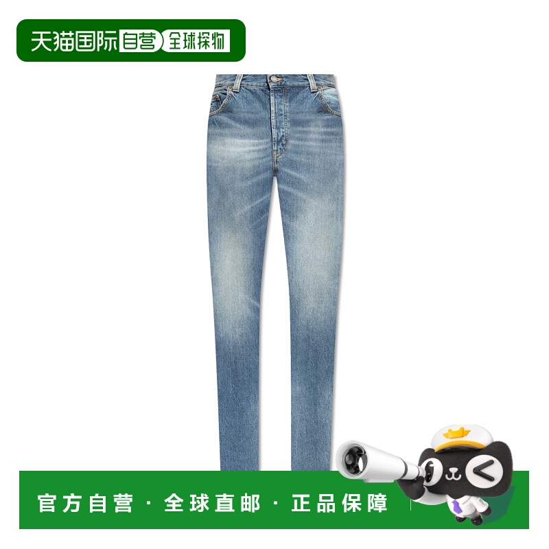 1h可退 SAINT LAURENT 男士牛仔裤 757190Y09XB5069 SS2024