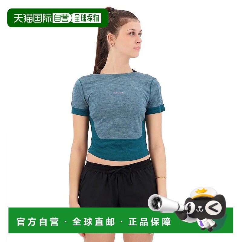 ICEBREAKER ZoneKnit™ 低圆领后背短袖T恤 女士