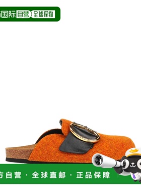 潮奢 J.W. Anderson 女士 Mules 木屐 orange橙色 舒适时尚