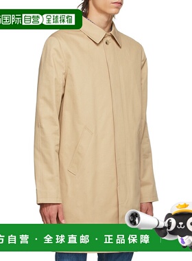 A.P.C. 男士大衣 COZBAH01103BAA CO 浅棕色 CAPPOTTO