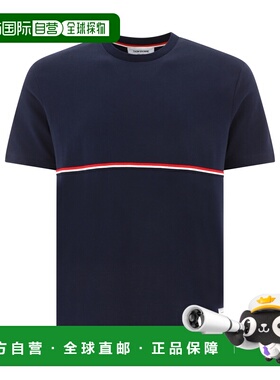 THOM BROWNE 男士T恤 MJS221AJ0058415 SS2023 蓝色