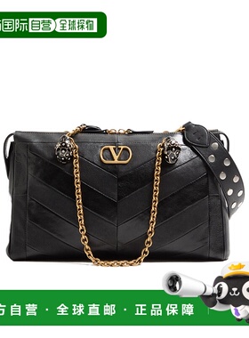 VALENTINO 女士手提包 WB0S70UYF0NO AW2025 黑色 拉链单肩包