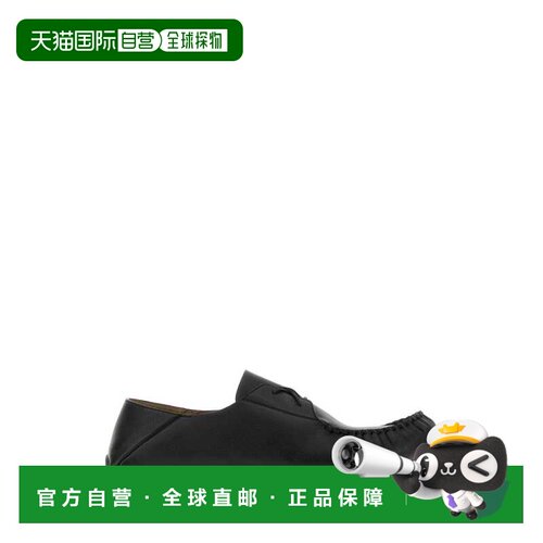 LOEWE 男士商务休闲鞋 M816290X64BLACK AW2026 黑色 Black leath