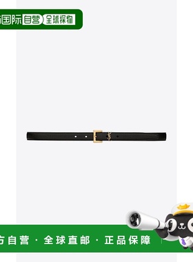 SAINT LAURENT 男士腰带 554465DTI0W1000 SS2025