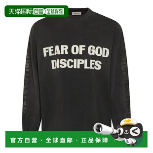 潮奢 essentials fear of god 男士 黑色棉质T恤 FG25FW1010404HW