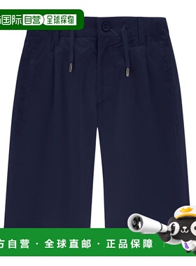 HERNO 女士短裤 PT000080U13164Z9200 CO 蓝色 抽绳徽标短裤