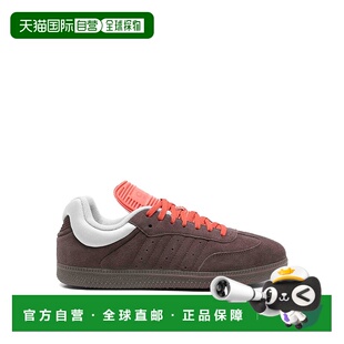 Y-3 女士运动鞋 IF9704 AW2025 棕色 X Dingyun Zhang Samba Snea