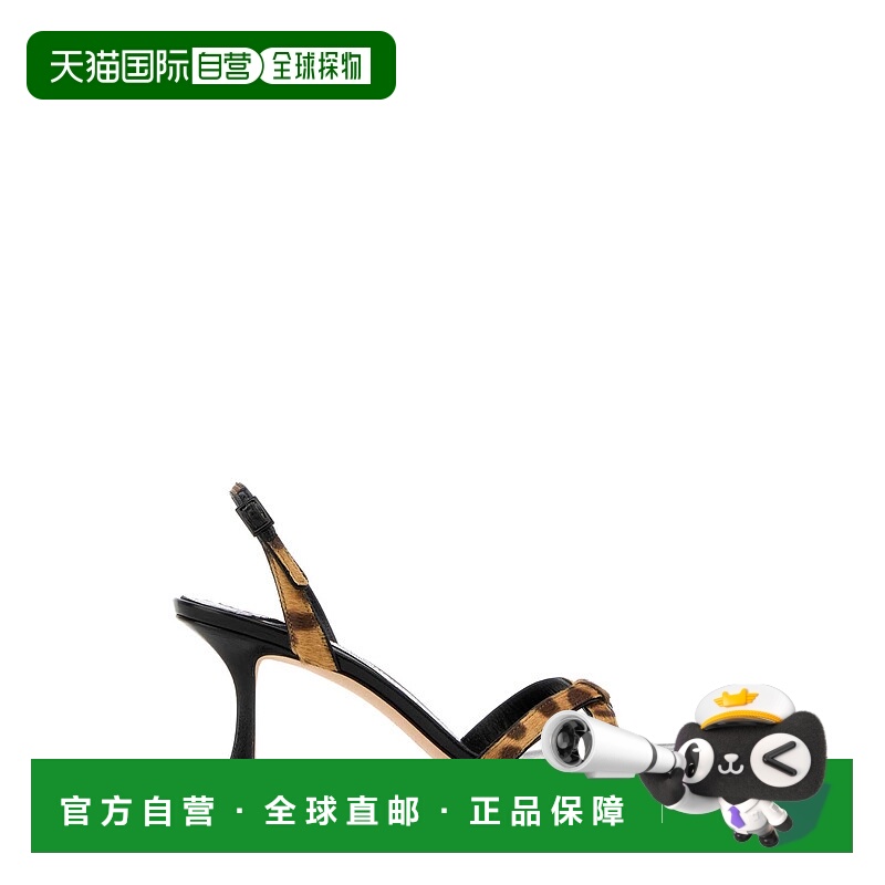 1h可退 潮奢 Jimmy Choo 周仰杰 女士 Elsy 70 印花小牛毛凉鞋 EL