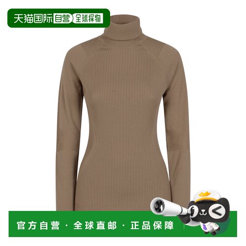 MONCLER 女士针织衫 989F00001M1122230 AW2025 棕色