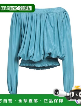 1h可退 潮奢 moschino 女士 上衣 blue蓝色 舒适时尚