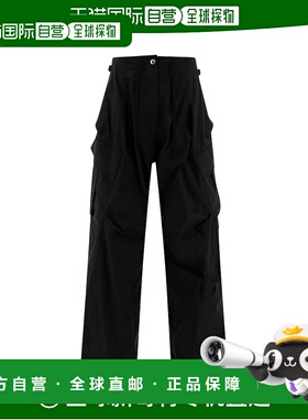 ALEXANDER MCQUEEN 女士休闲裤阔腿裤 803228QFAA01000 AW2024