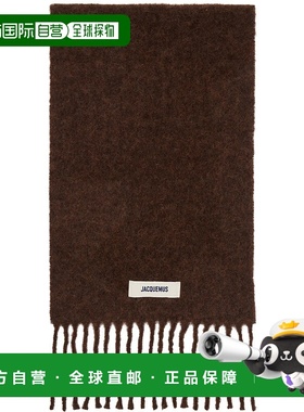 1h可退 潮奢 Jacquemus 女士 棕色 La Casa 系列 The Carro 围巾