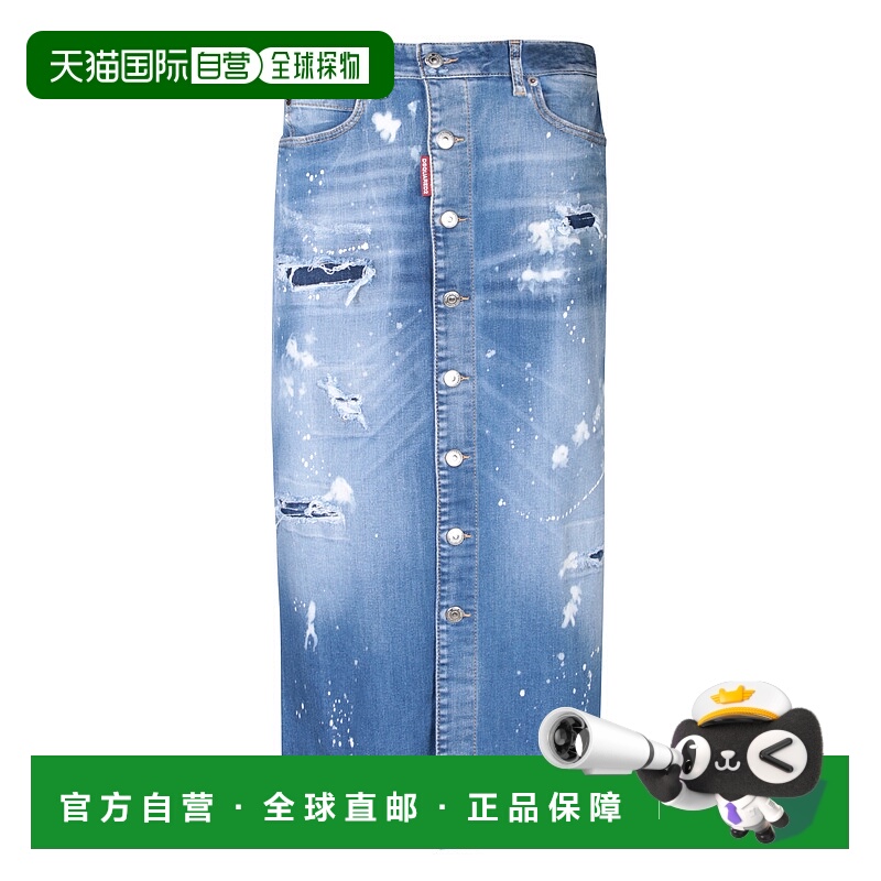 1h可退 DSQUARED2 女士半身裙 S75MA0926S30789470 AW2024