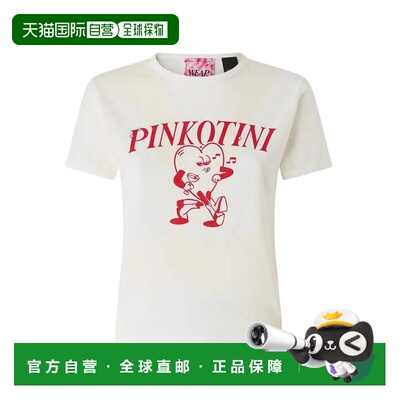 PINKO 女士T恤 105728A33PZR2 SS2026 白色女装