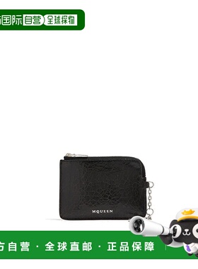 ALEXANDER MCQUEEN 男士钱包 8050641AAUE9769BLACK