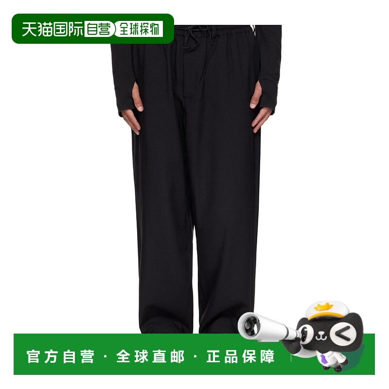 1h可退 Y-3 男士休闲裤 JW4624 AW2025 黑色 Sport Uniform Pants