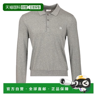 RY0FC367Y09GM 针织衫 AW2025 灰色 SWEATER CELINE POLO 男士